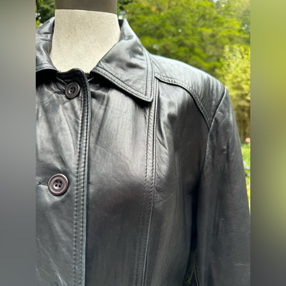 Black Leather Jacket - Picture 2 of 11